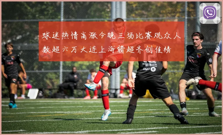球迷热情高涨今晚三场比赛观众人数超六万大连上海赣超齐创佳绩